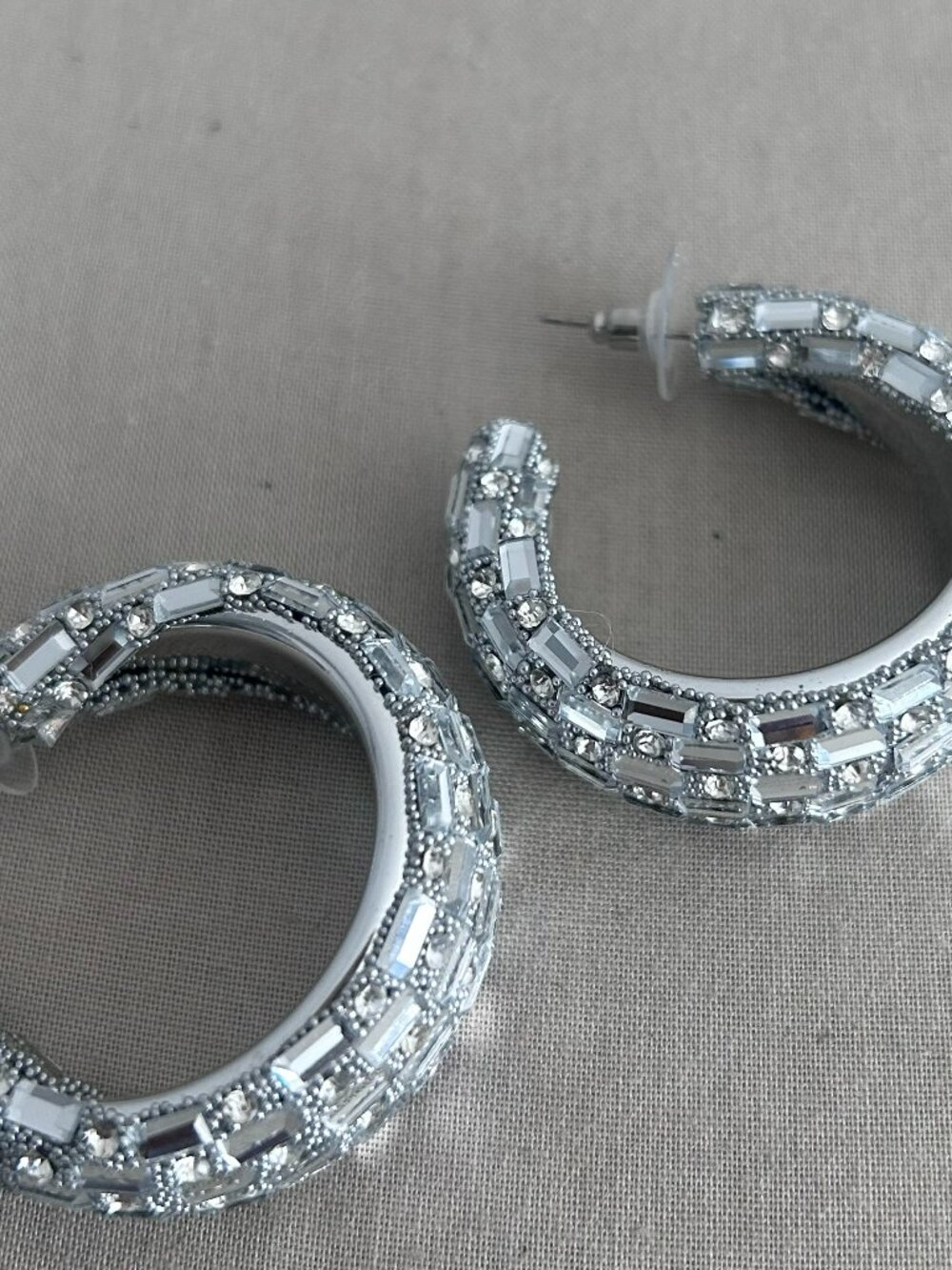 Colorful Rhinestone Statement Earring Bundle - Picture 5 of 7
